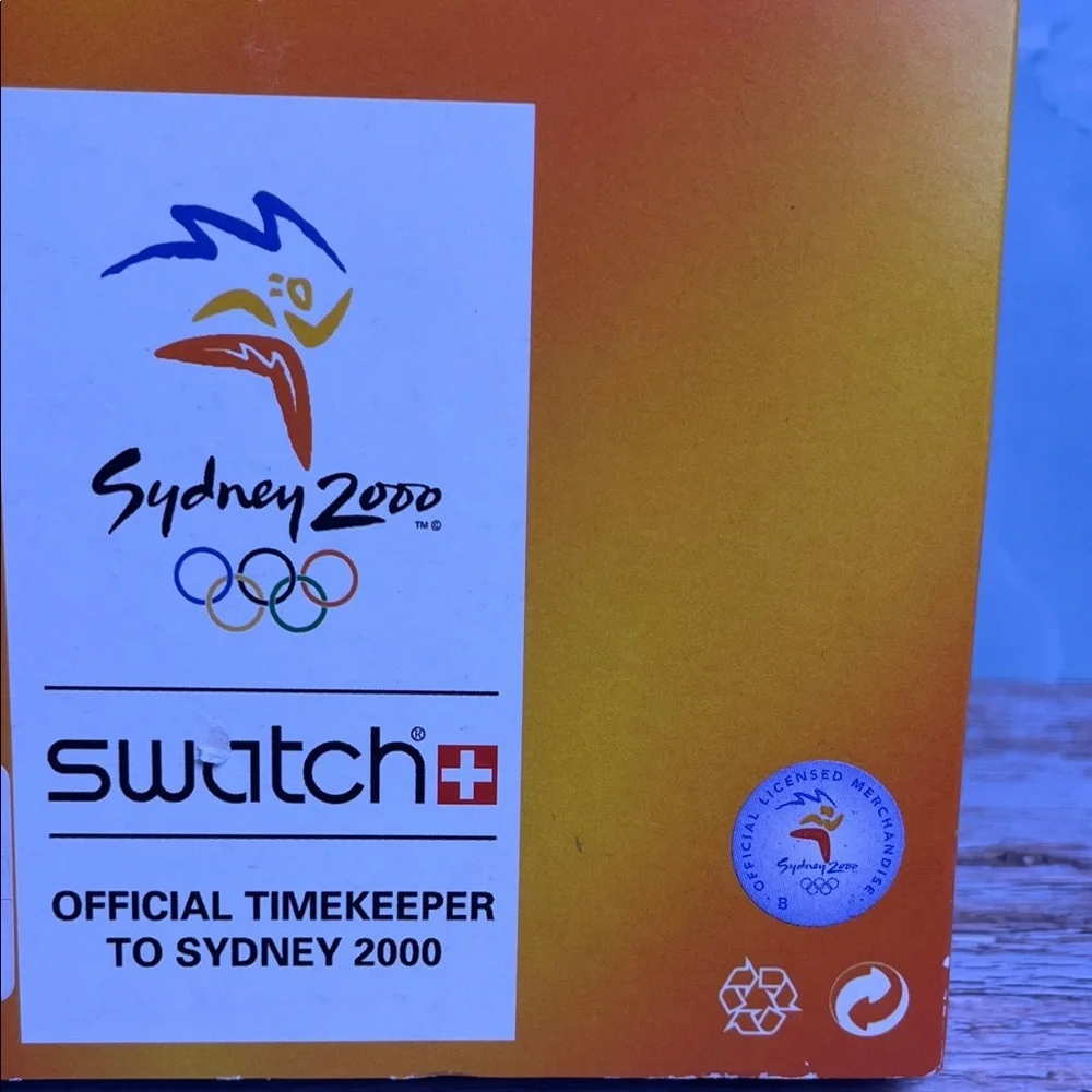 Vintage 2000 Swatch Watch Commemorative 2000 SYDNEY OLYMPICS